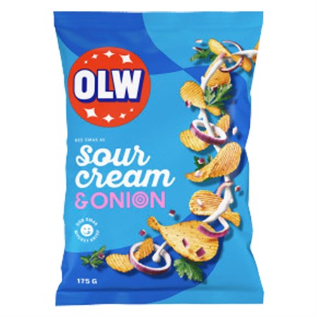 OLW Sourcream & Onion 175g