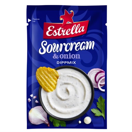 Estrella Dipmix Sourcream & Onion 28g