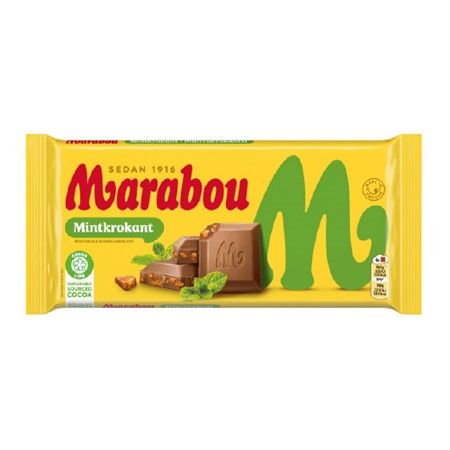 Marabou Mintkrokant 200g