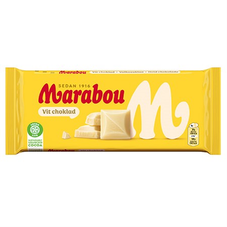 Marabou Vit Choklad 200g