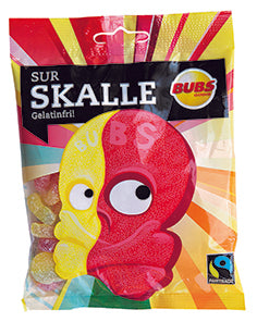 BUBS Sur Skalle Gelatinfri, 90g