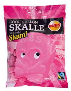Bubs Cool Hallon Skalle Skum Gelatinfri, 90g