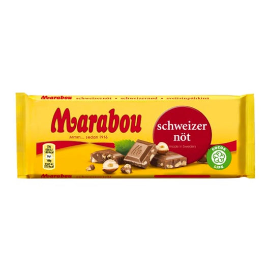 Marabou Schweizernöt 100g